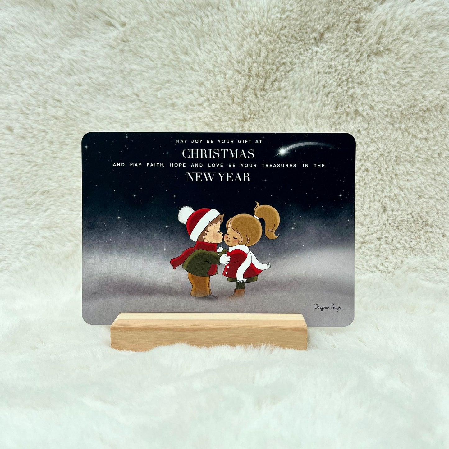 KK2404 - Christmascards - Shooting star